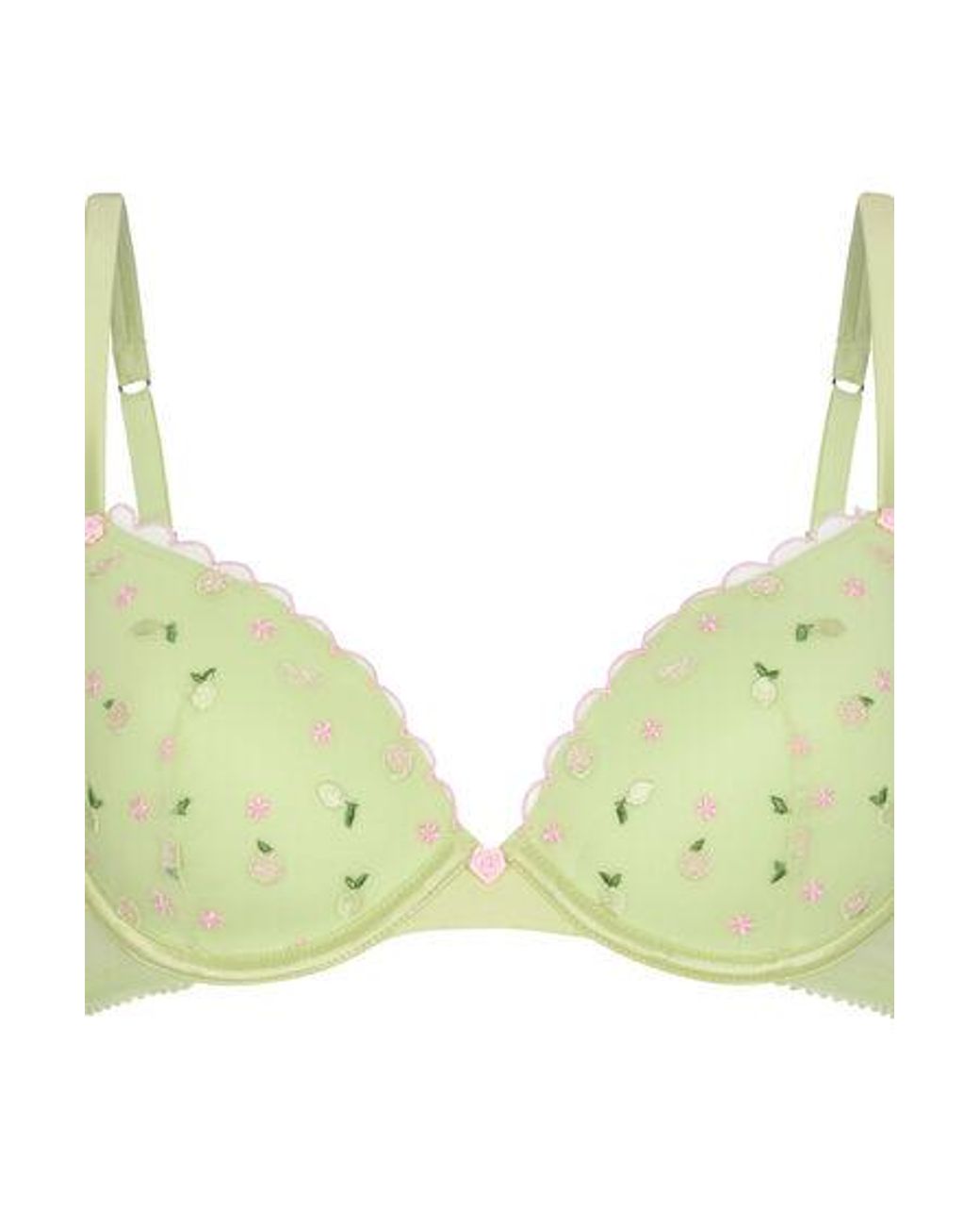 Hunkemöller Green Padded Underwired Bra Harriet