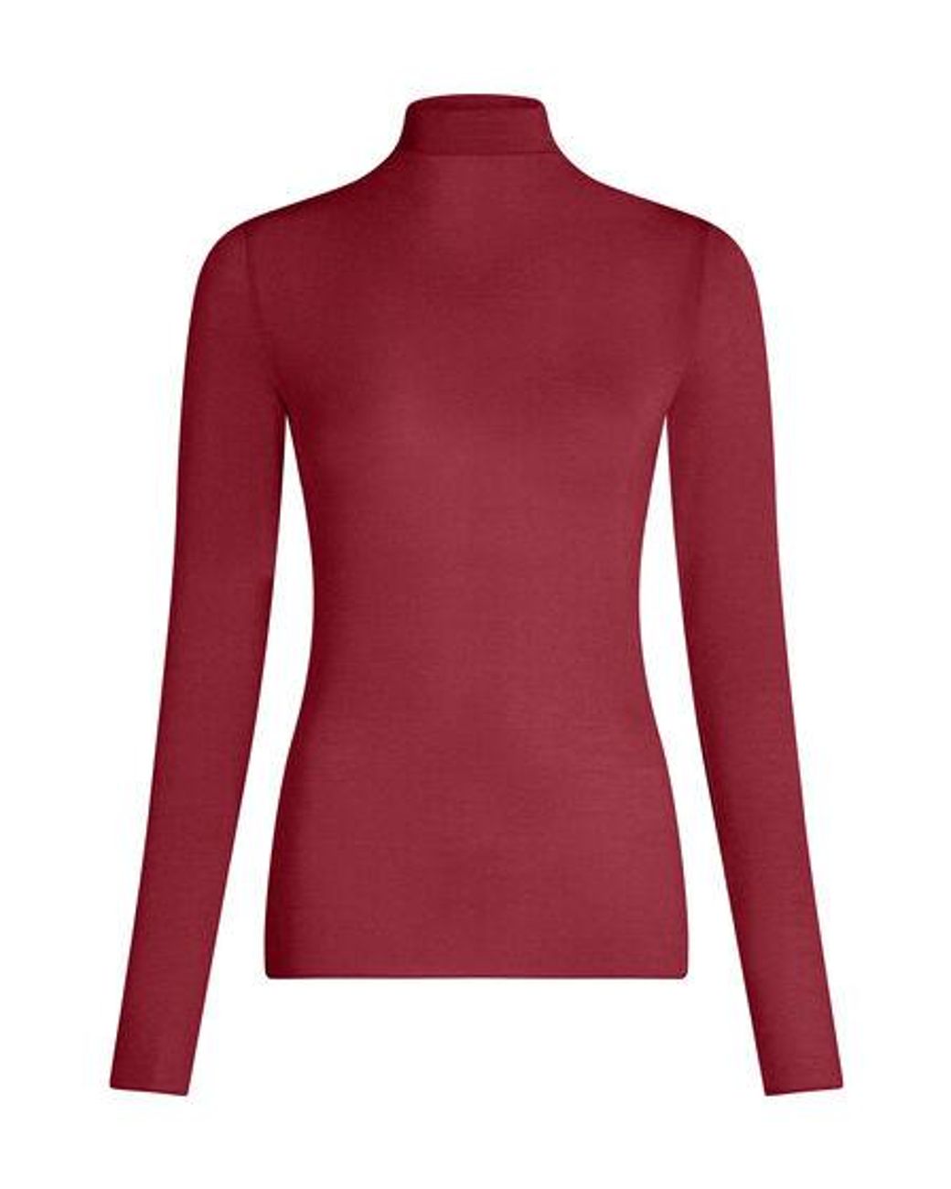 Hunkemöller Red Super Soft Turtleneck Shirt With Cashmere
