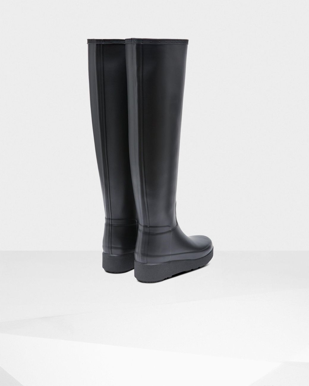 women's refined slim fit short rain boots