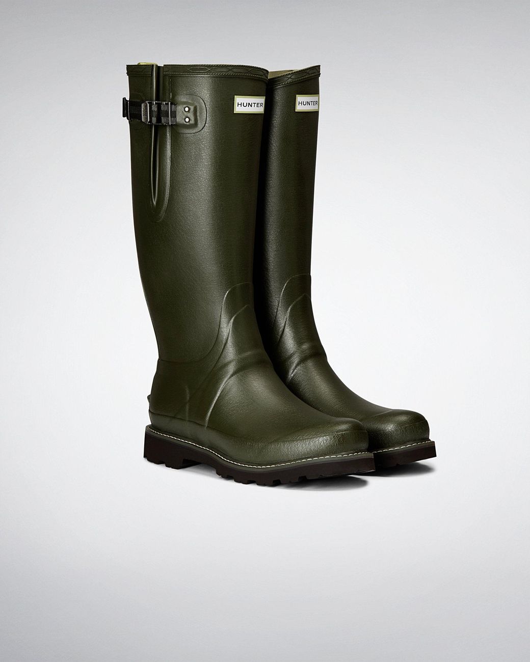 men's balmoral side adjustable wellington boots
