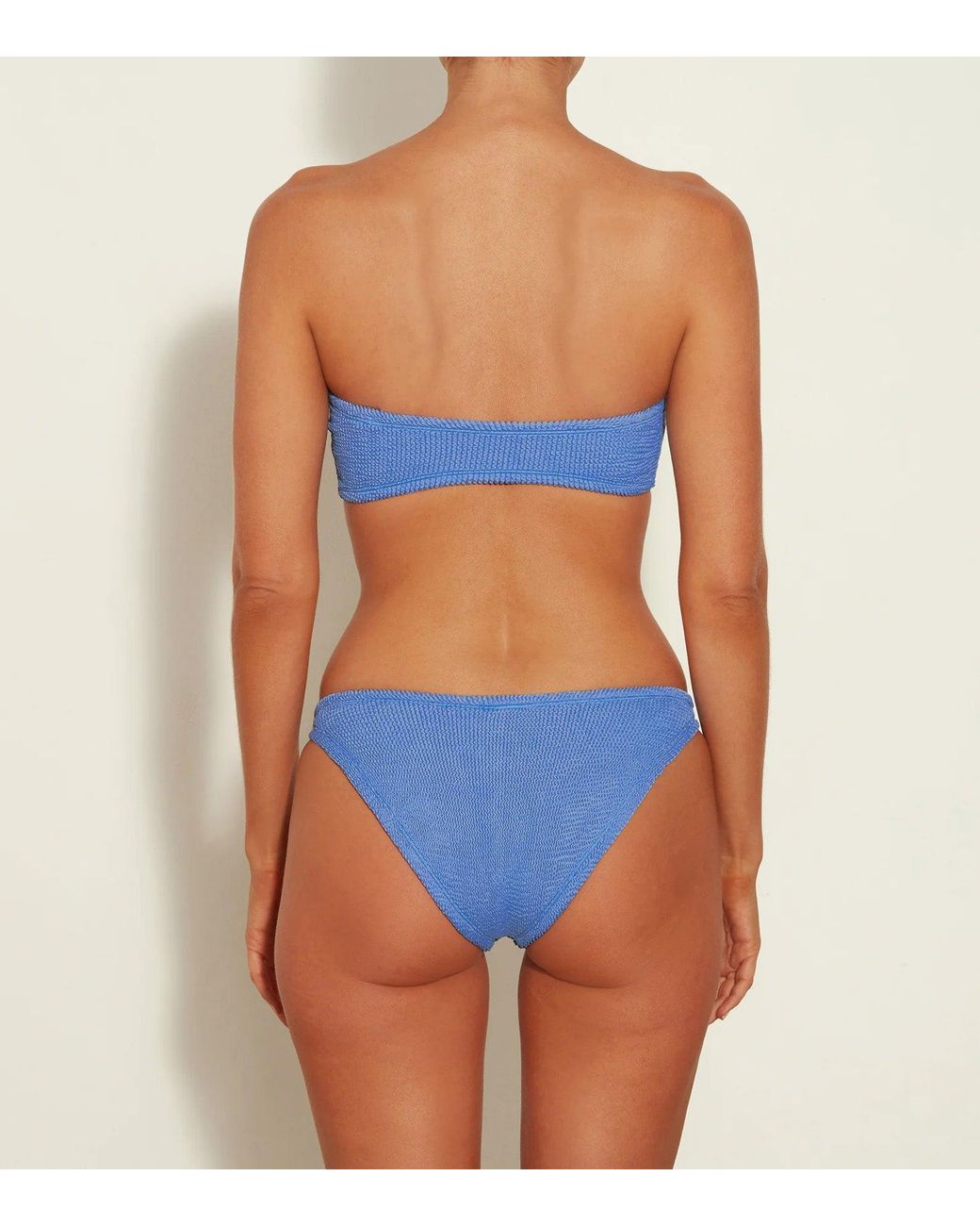 Hunza G Jean Bikini in Blue | Lyst