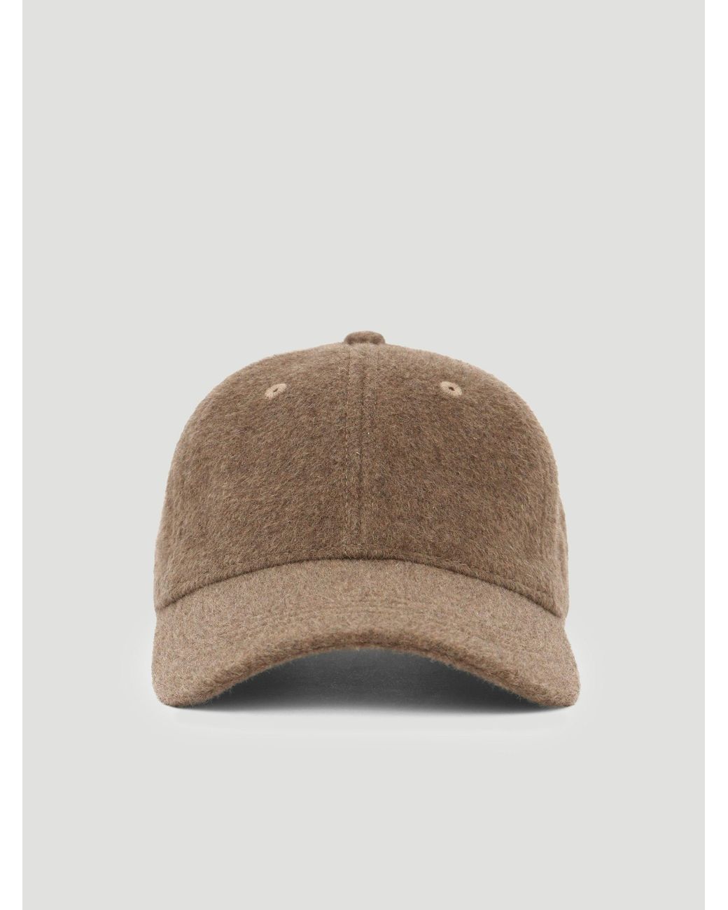 Hush Brown Wrenly Wool Blend Cap
