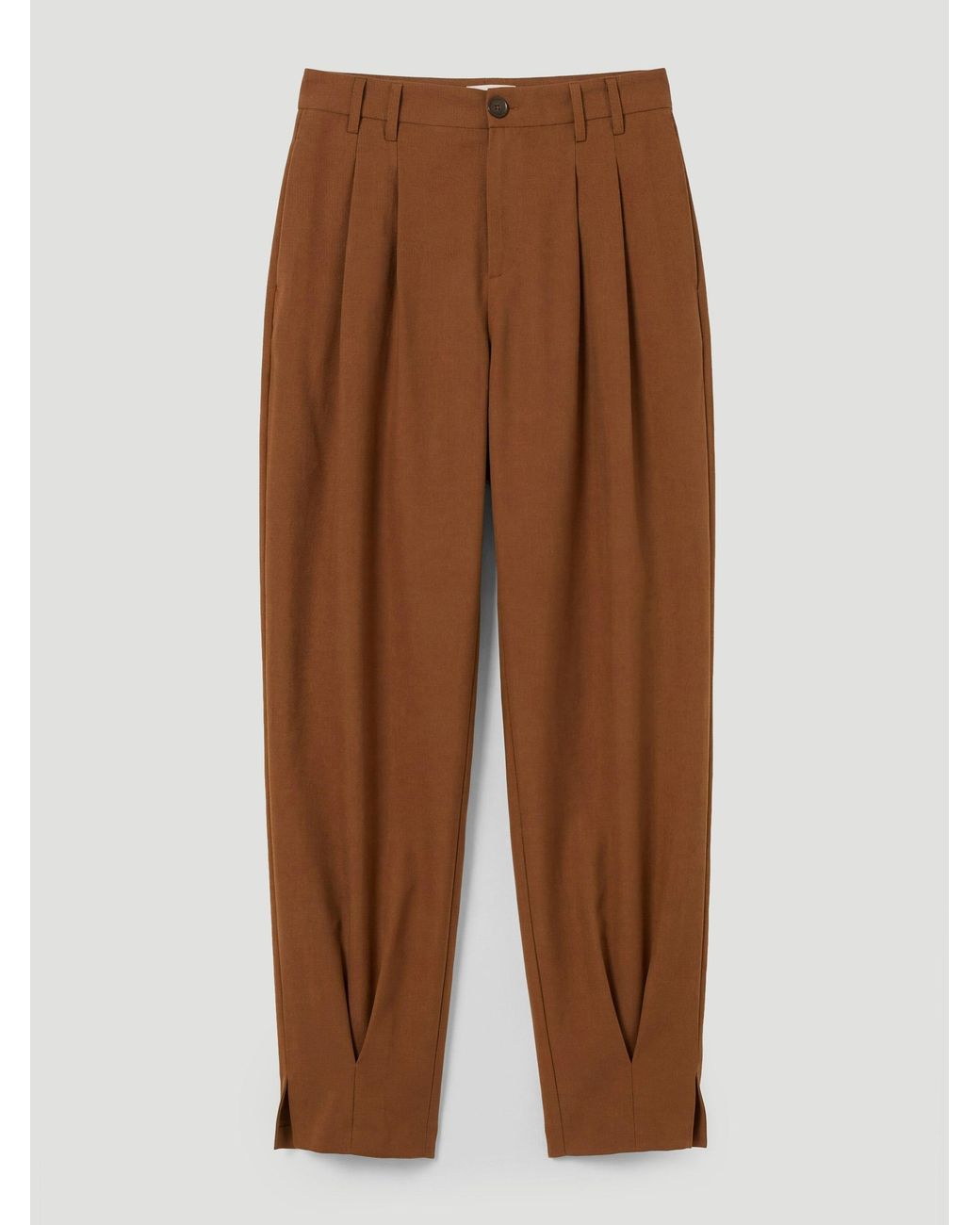 Hush Multicolor Noa Wool Blend Tapered Leg Trousers