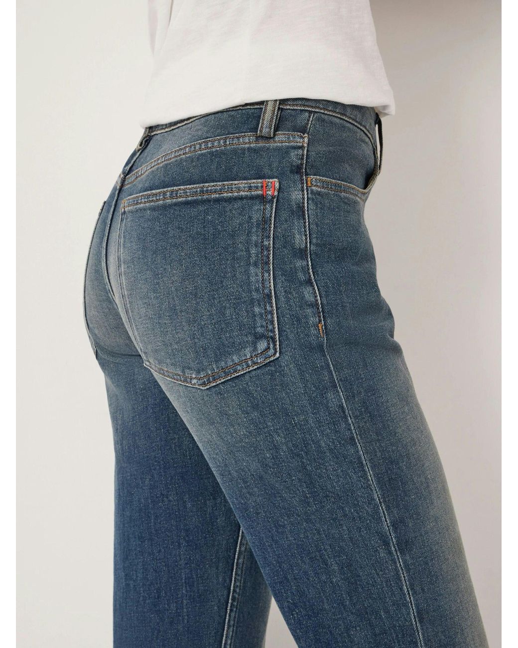 Hush Blue Agnes 2.0 Turn Up Jeans
