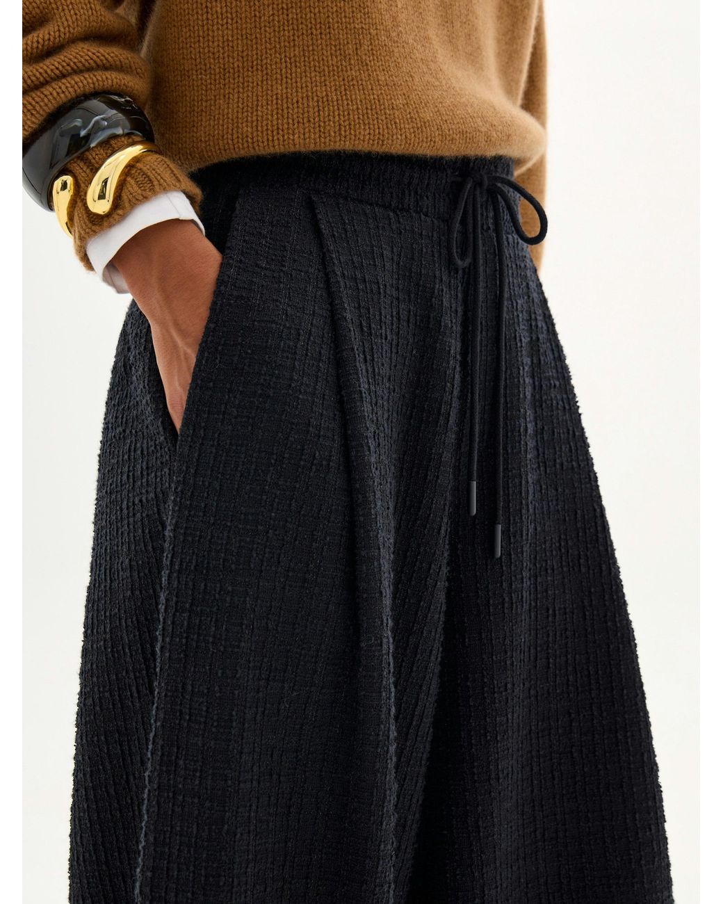 Hush Taylor Textured Check Trousers