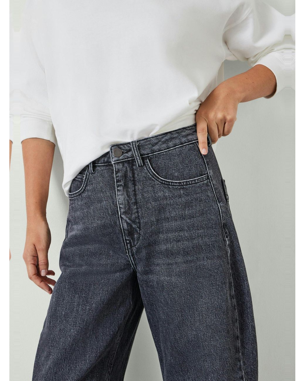 Hush Blue Cordelia Barrel Leg Jeans