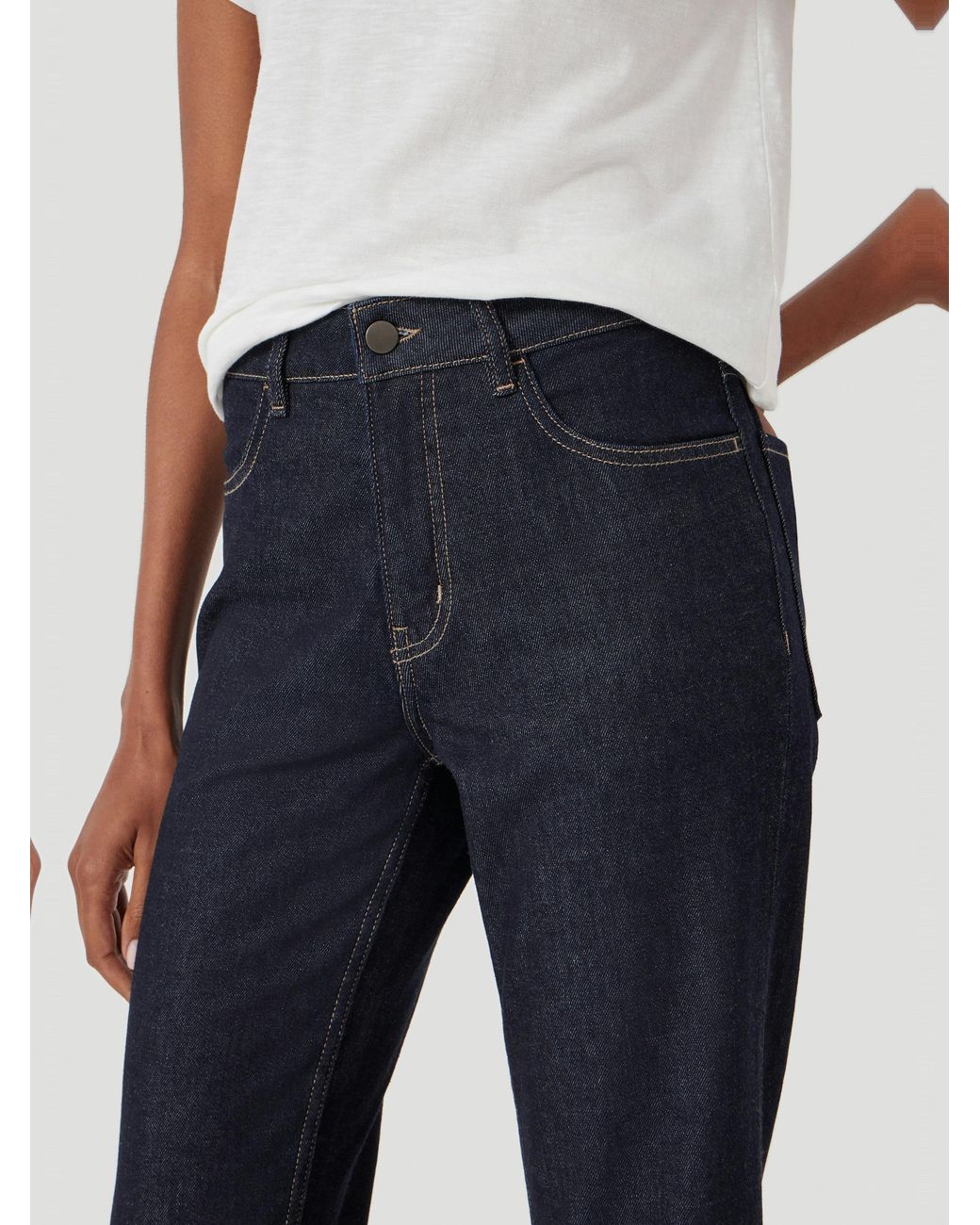 Hush Blue Agnes 2.0 Turn Up Jeans