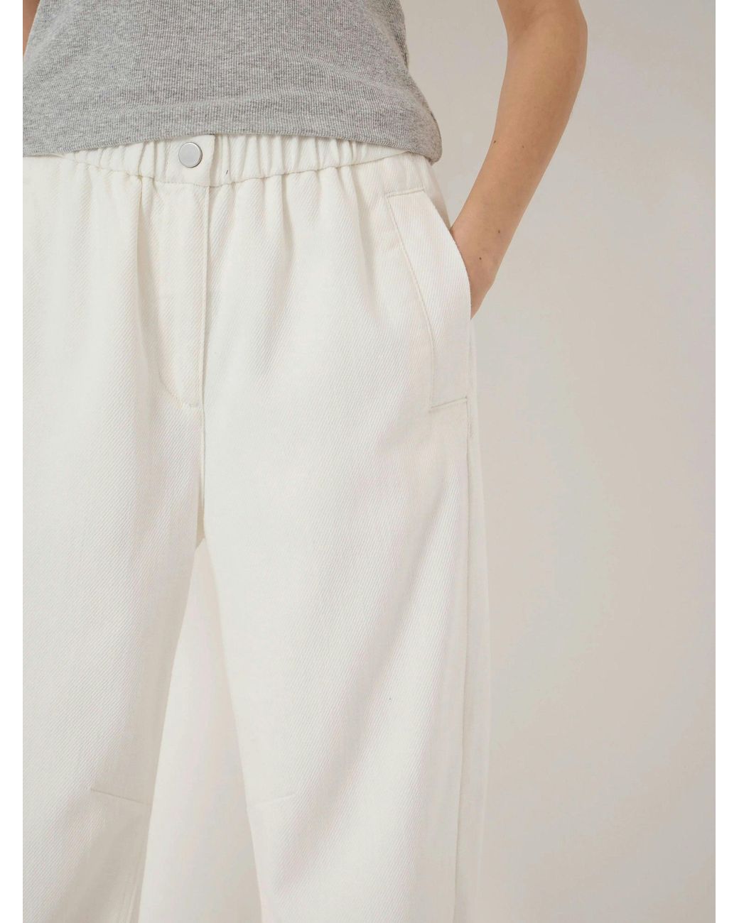 Hush Natural Jack Barrel Leg Supersoft Jeans