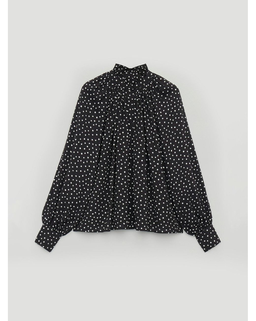 Hush Black Fleur Floaty Chiffon Blouse