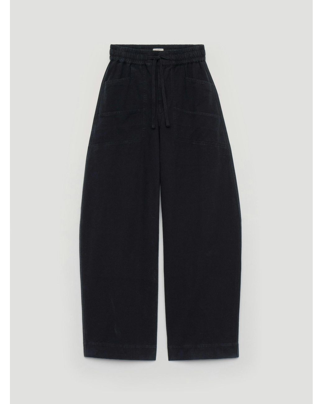 Hush Red Sanna Barrel Leg Washed Trousers