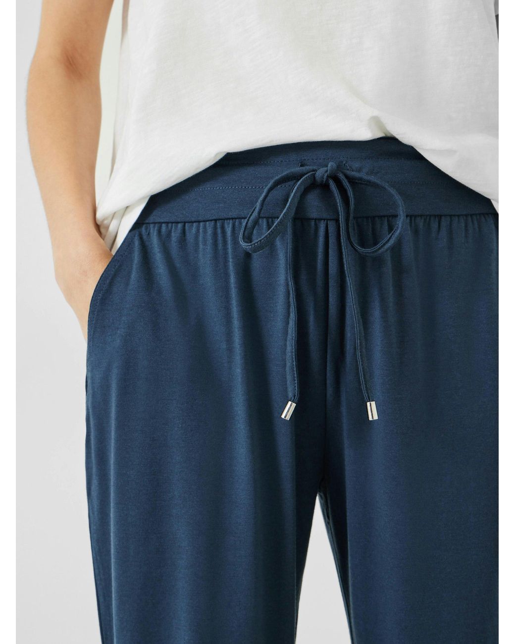 Hush Blue Amie Zip Cuffed Joggers