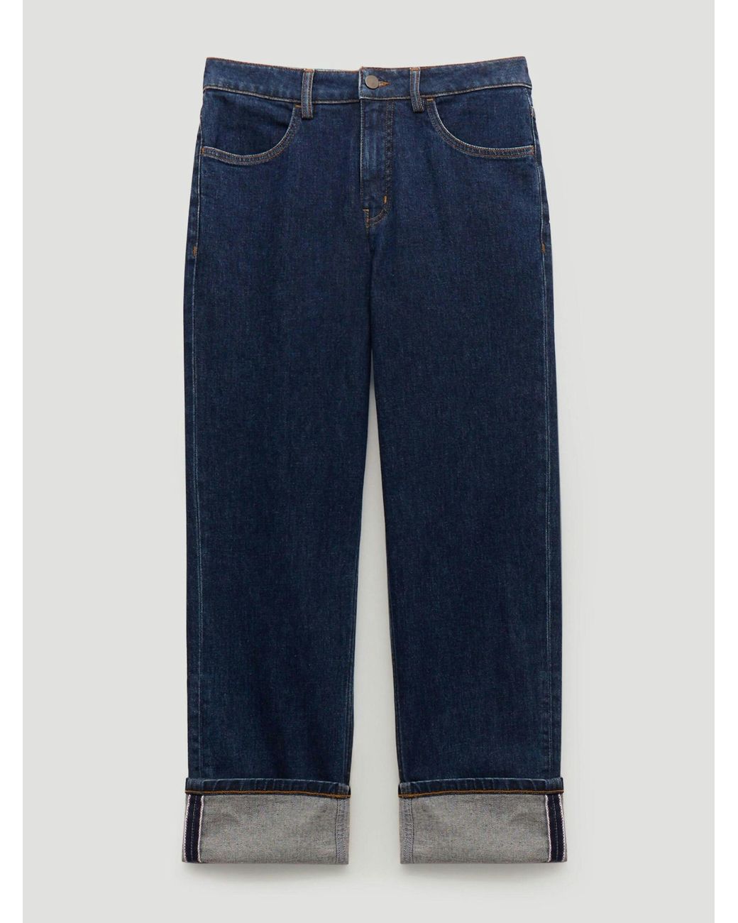 Hush Blue Agnes 2.0 Turn Up Jeans