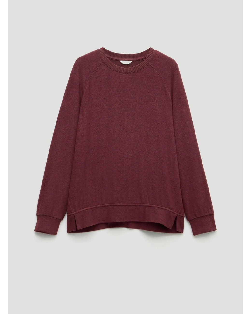 Hush Red Elle Supersoft Raglan Top