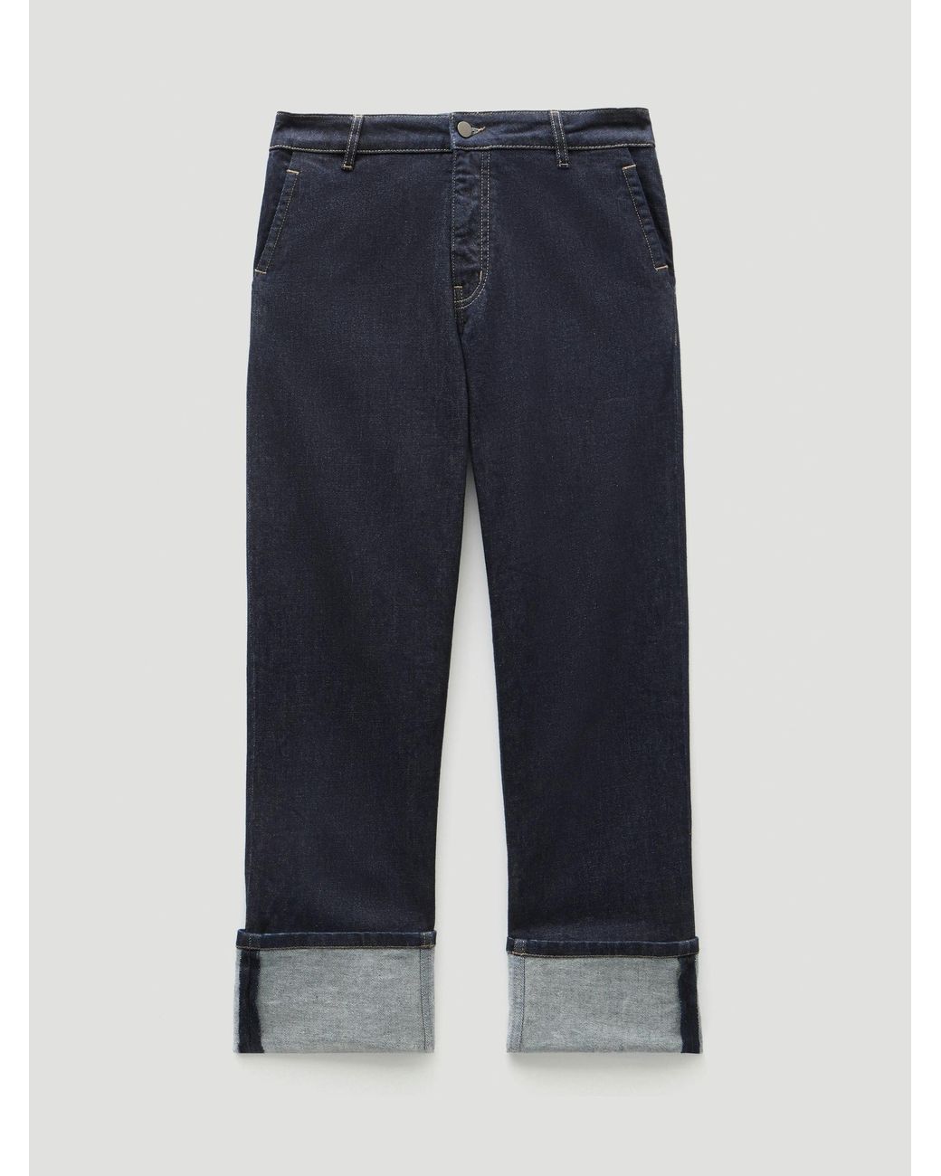 Hush Blue Agnes 2.0 Turn Up Jeans