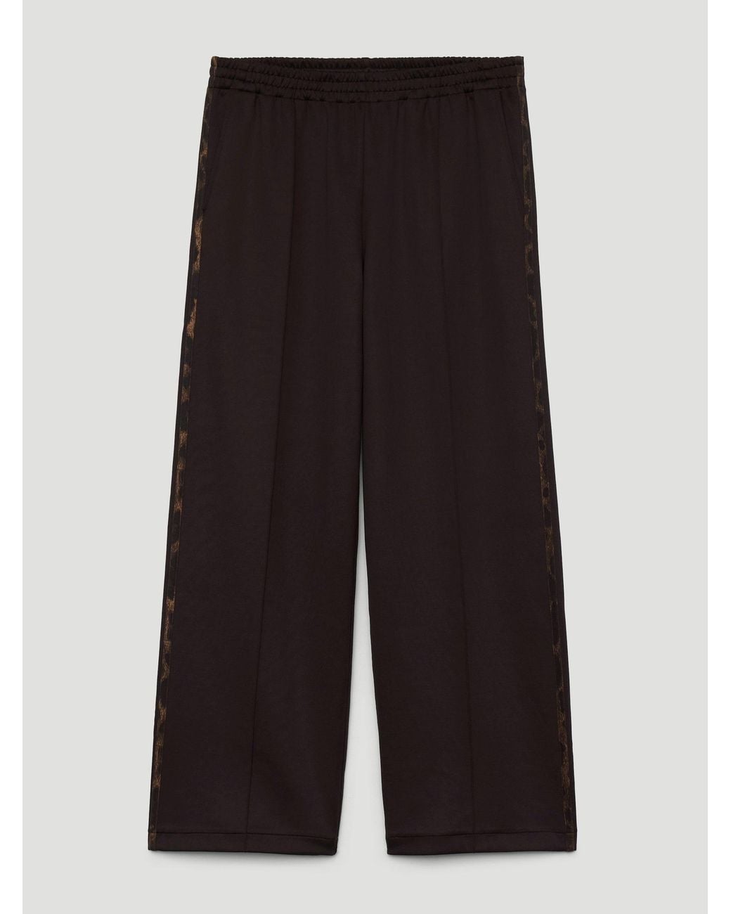 Hush Red Harrison Animal Print Straight Leg Joggers