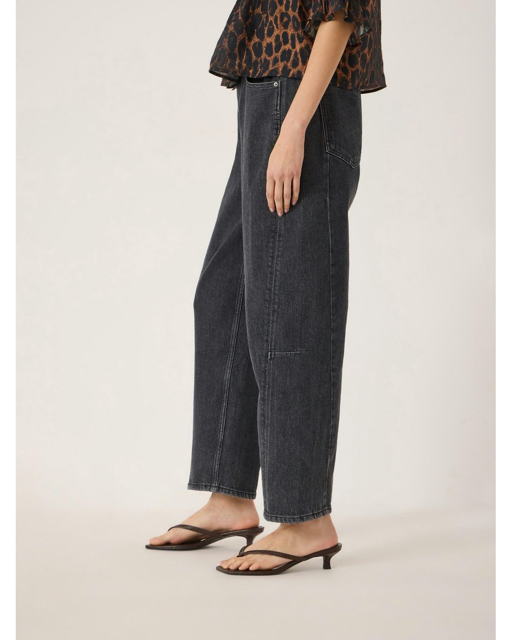 Hush Natural Bronnie Tapered Leg Rigid Jeans