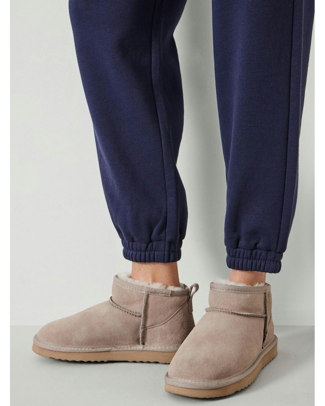 Hush Multicolor Ultra Mini Sheepskin Boots