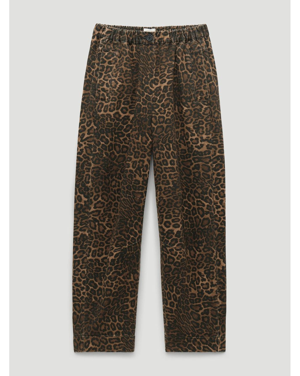 Hush Natural Jack Barrel Leg Pull On Trousers