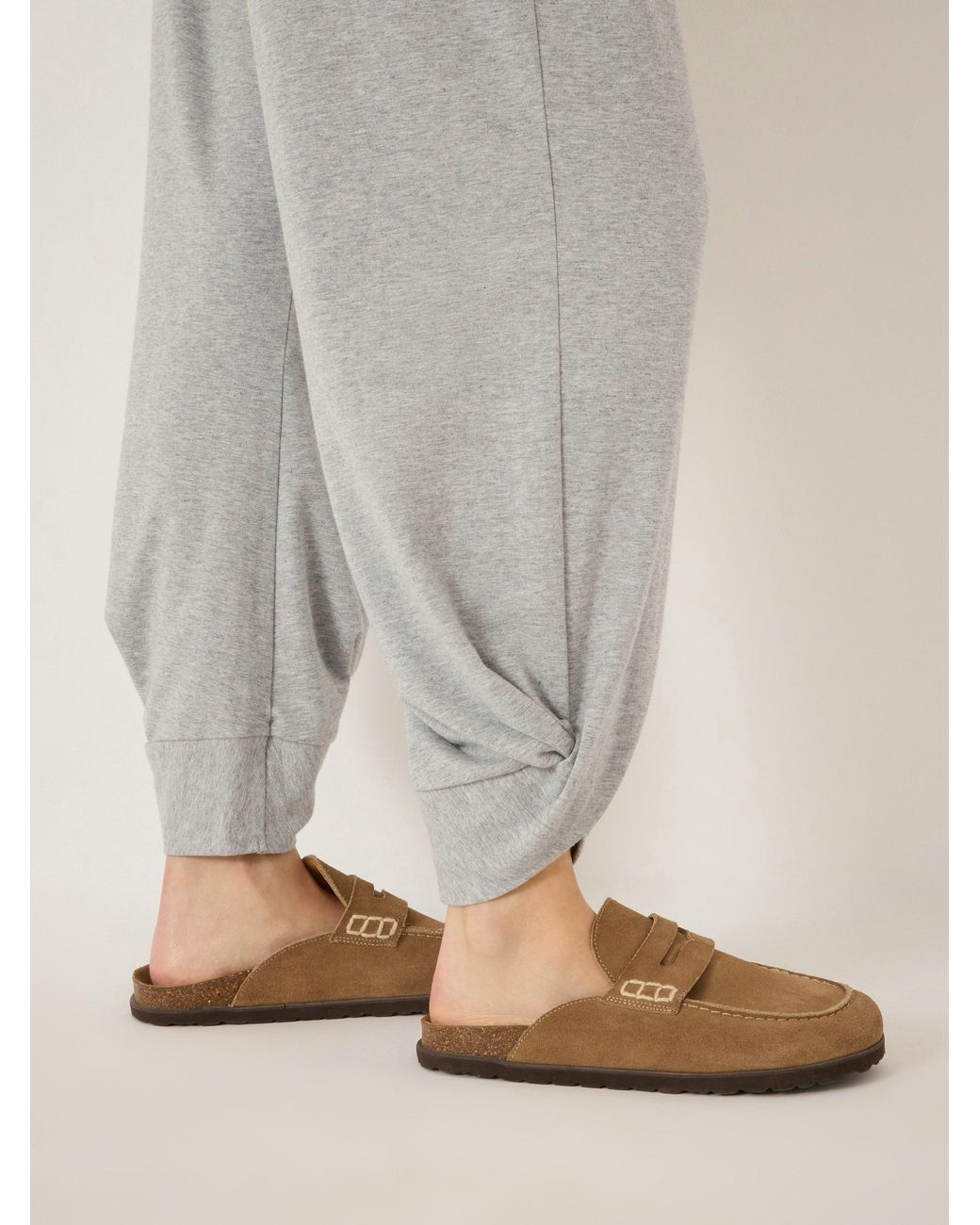 Hush Natural Amie Hem Detail Jogger
