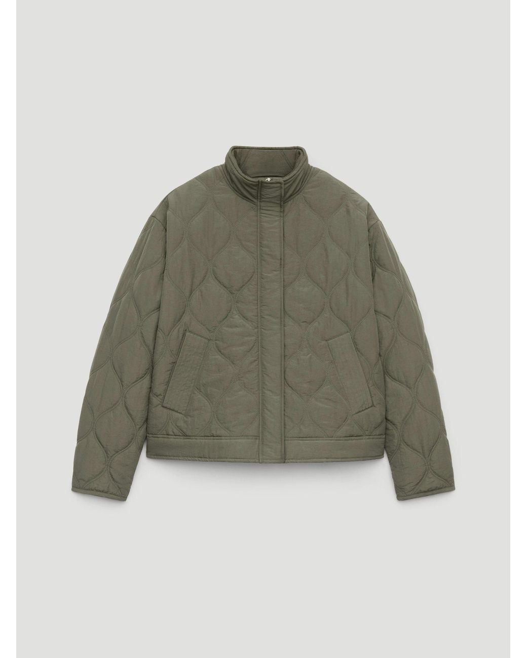 Hush Gray Viv Quilted Jacket