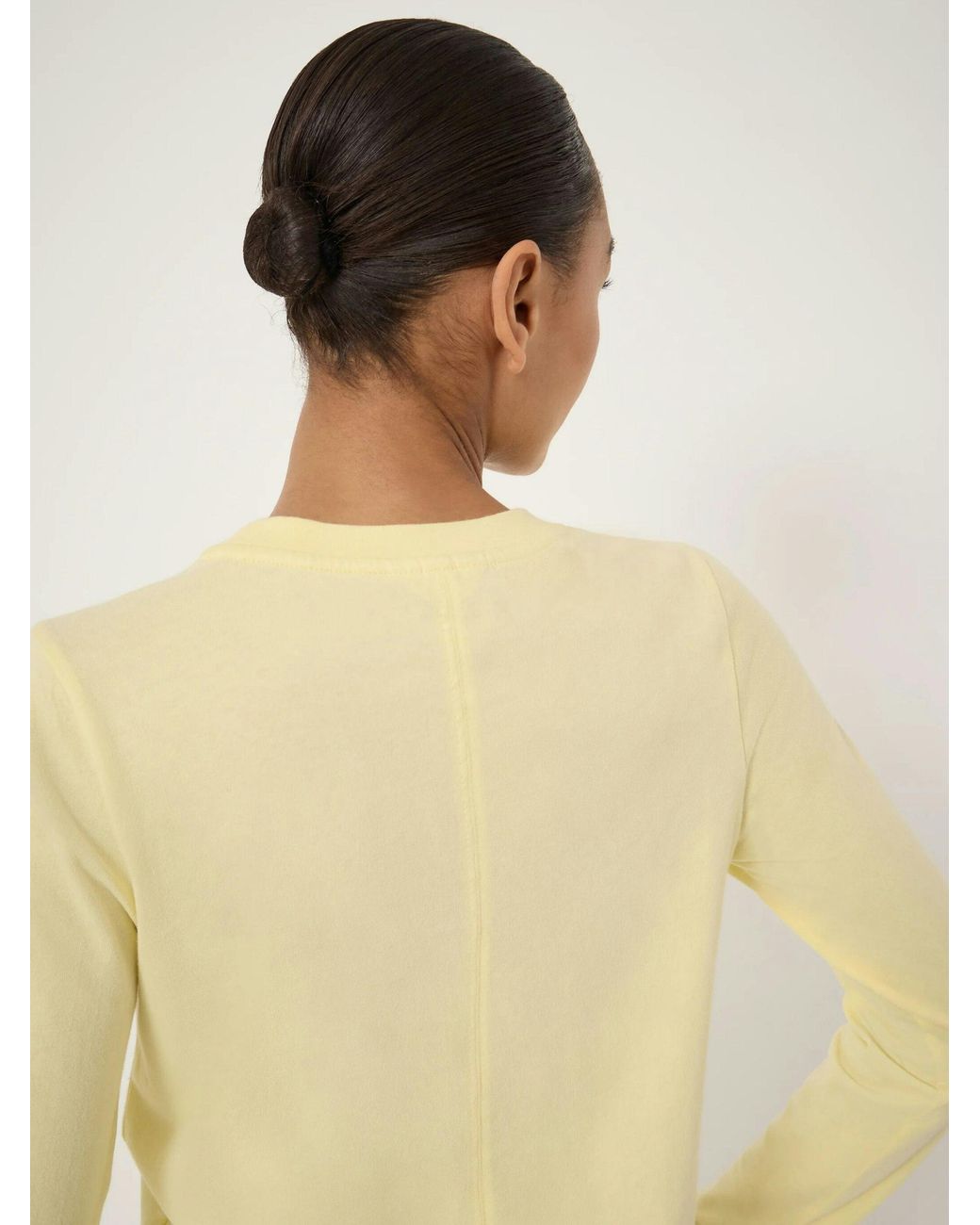 Hush Natural Slim Long Sleeve T-Shirt