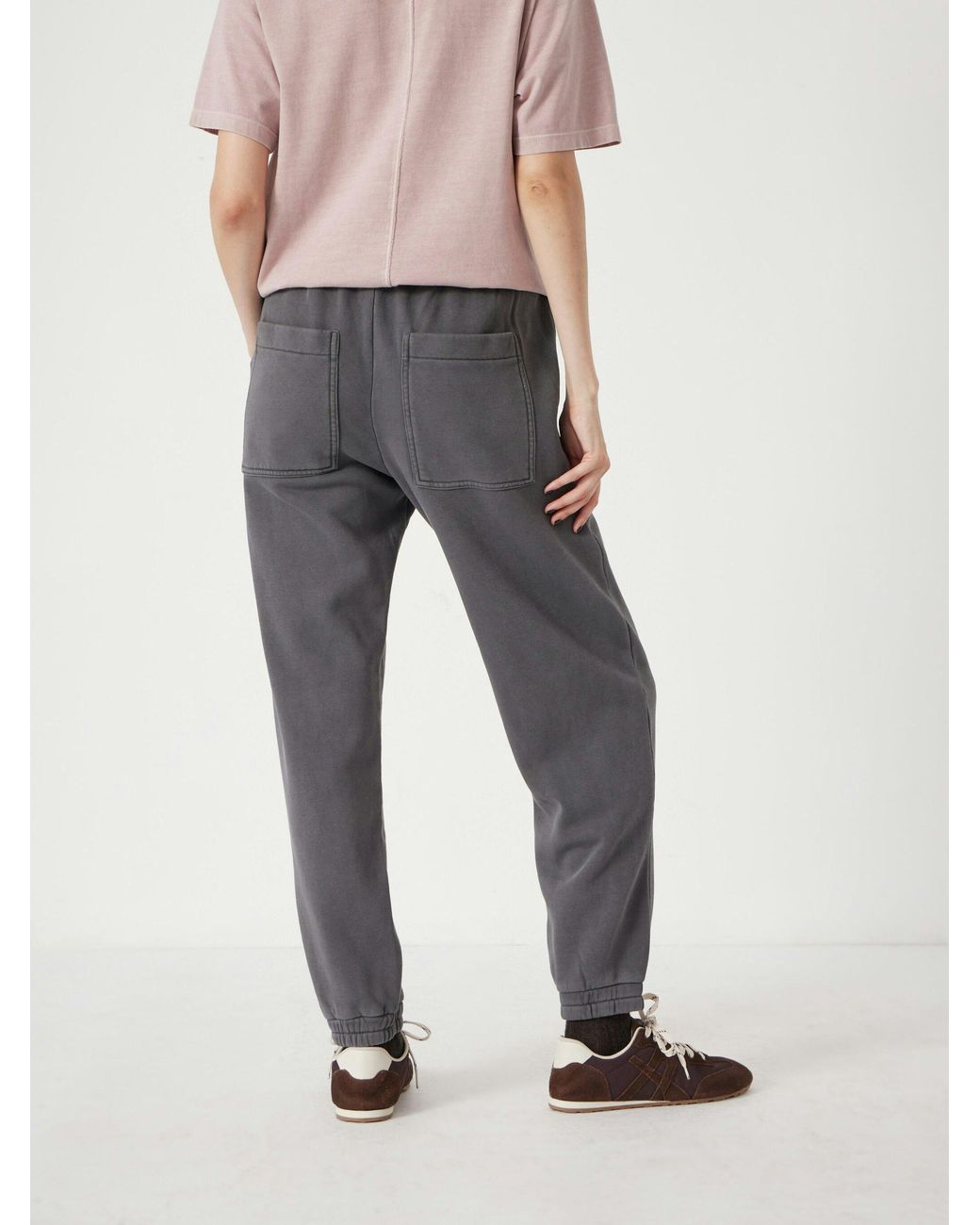 Hush Gray Alyna Pocket Detail Relaxed Joggers