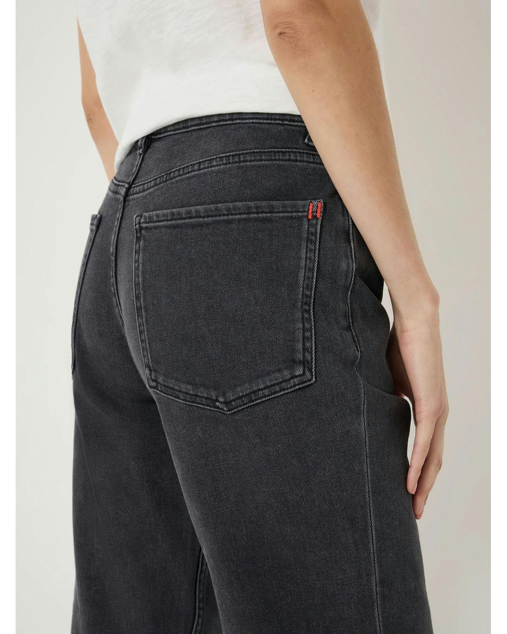 Hush White Agnes 2.0 Turn Up Jeans
