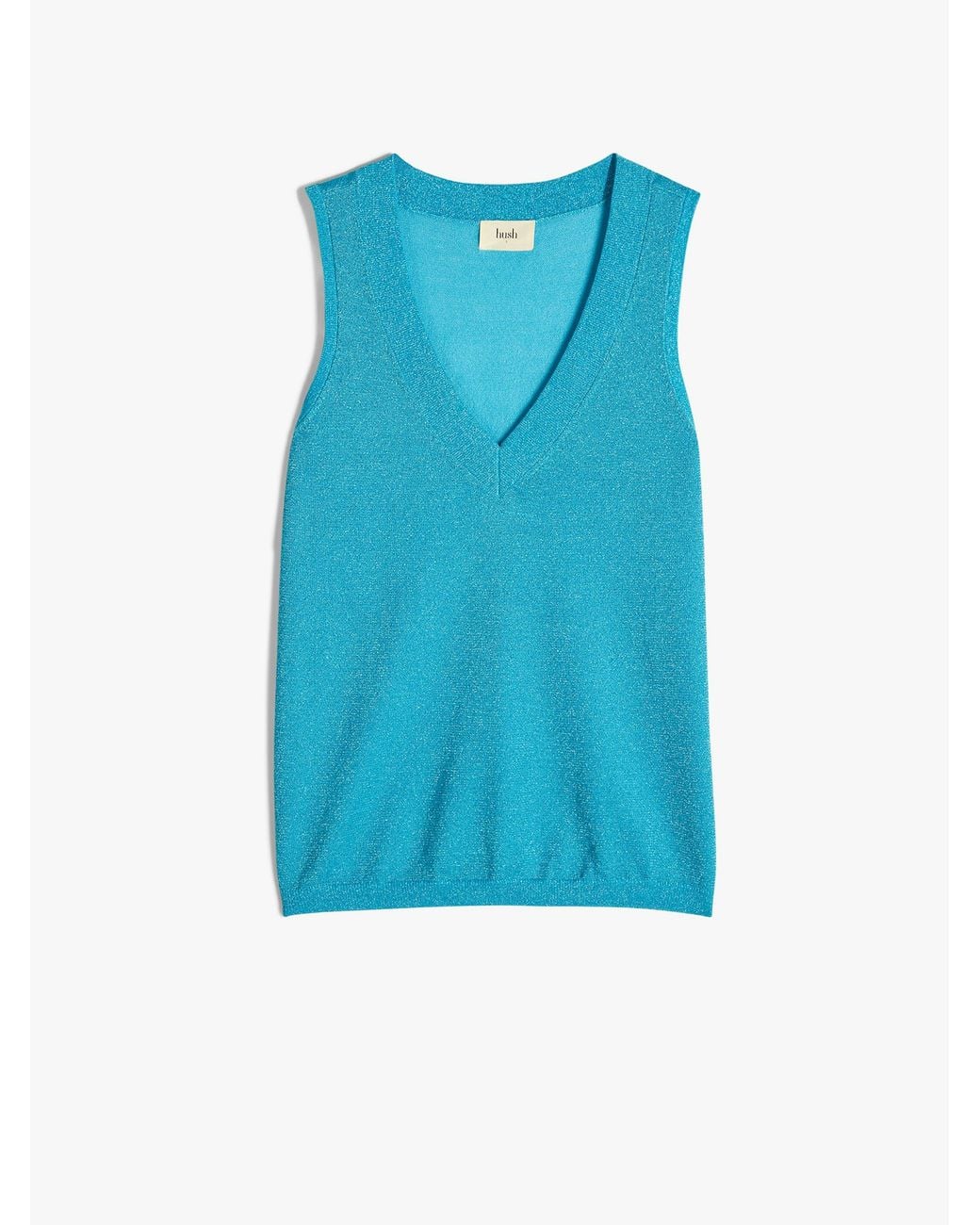 Hush Blue Marine Knitted Vest
