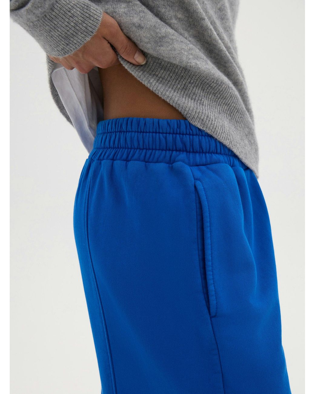 Hush Blue Bernie Washed Straight Leg Joggers