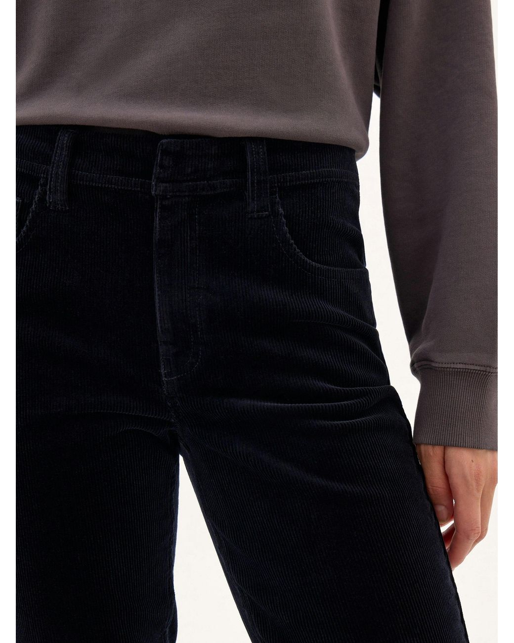 Hush Blue Eliana Corduroy Bootcut Trousers