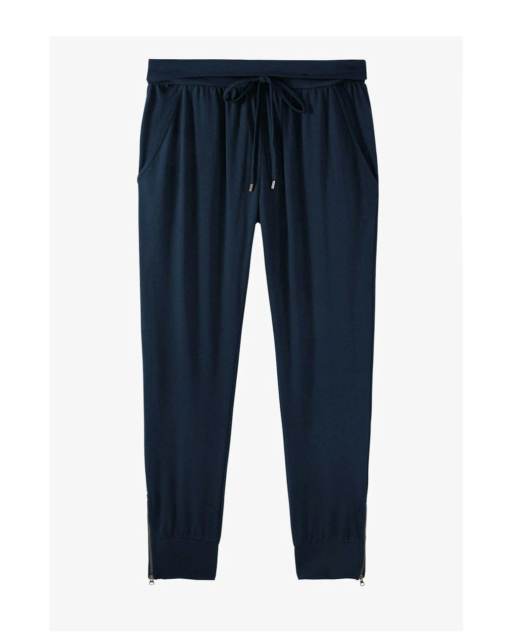 Hush Blue Amie Zip Cuffed Joggers