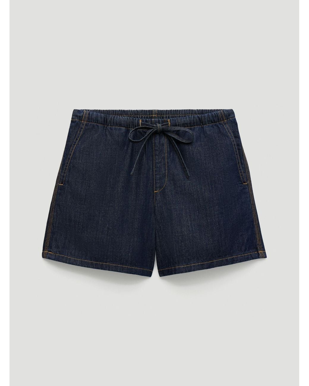 Hush Blue Betty Denim Pull On Shorts