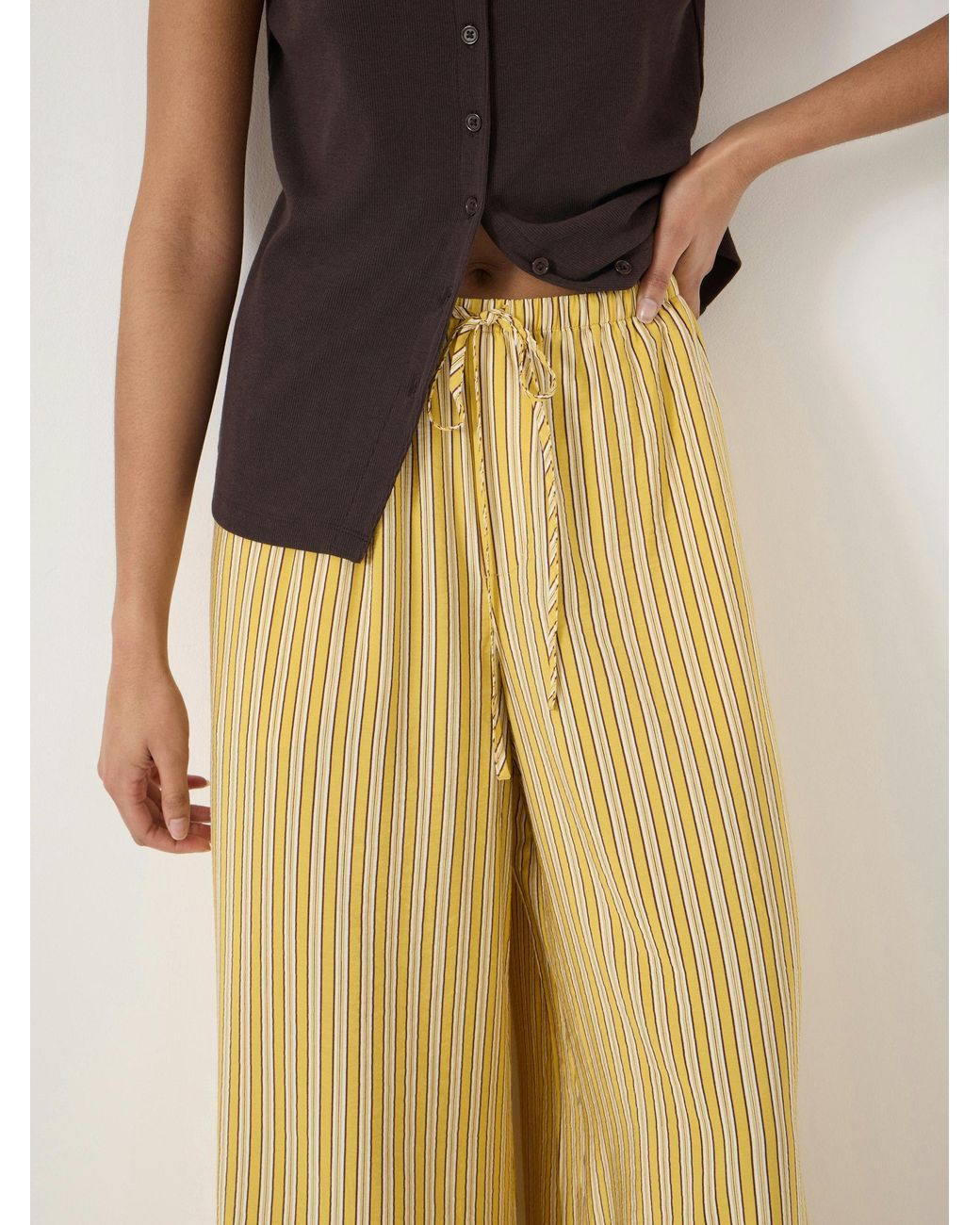 Hush Natural Arwen Wide Leg Trouser
