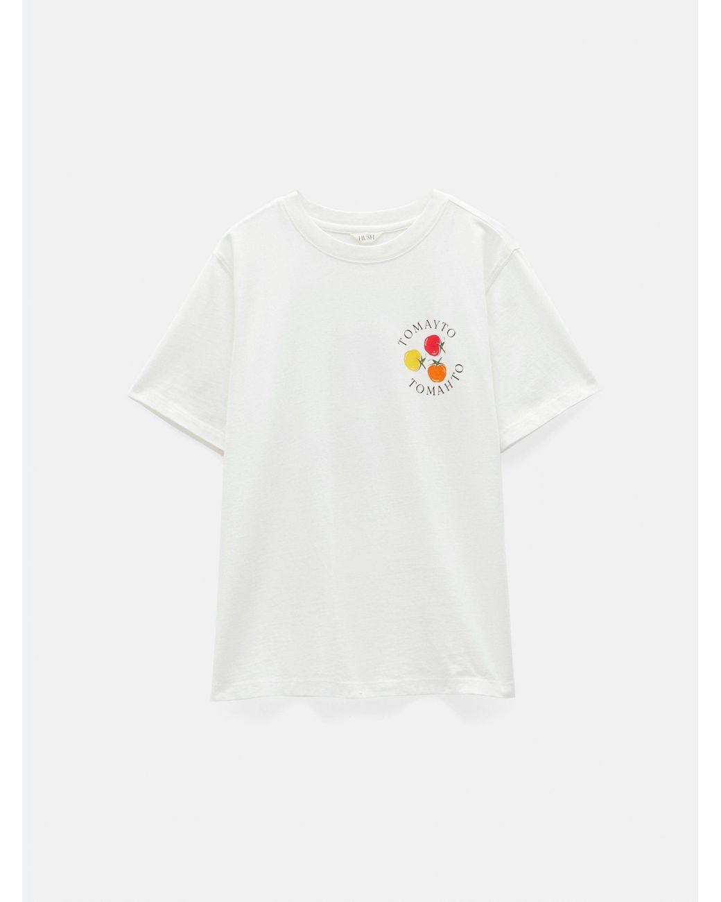 Hush Red Tomayto Tomahto Graphic T-Shirt