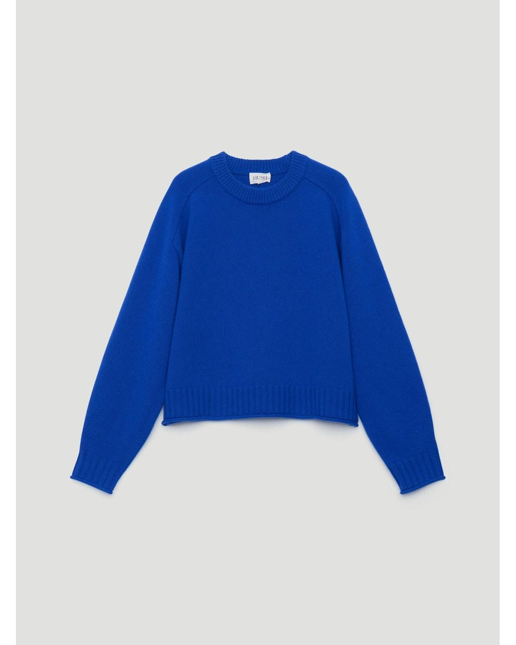 Hush Blue Nina Merino Wool Jumper