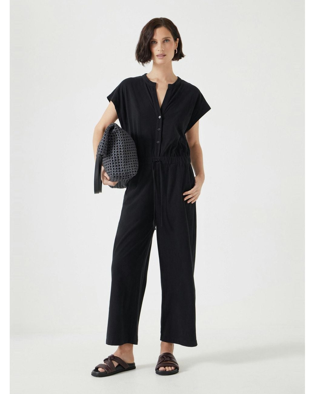 Hush Blue Kendall Jersey Jumpsuit