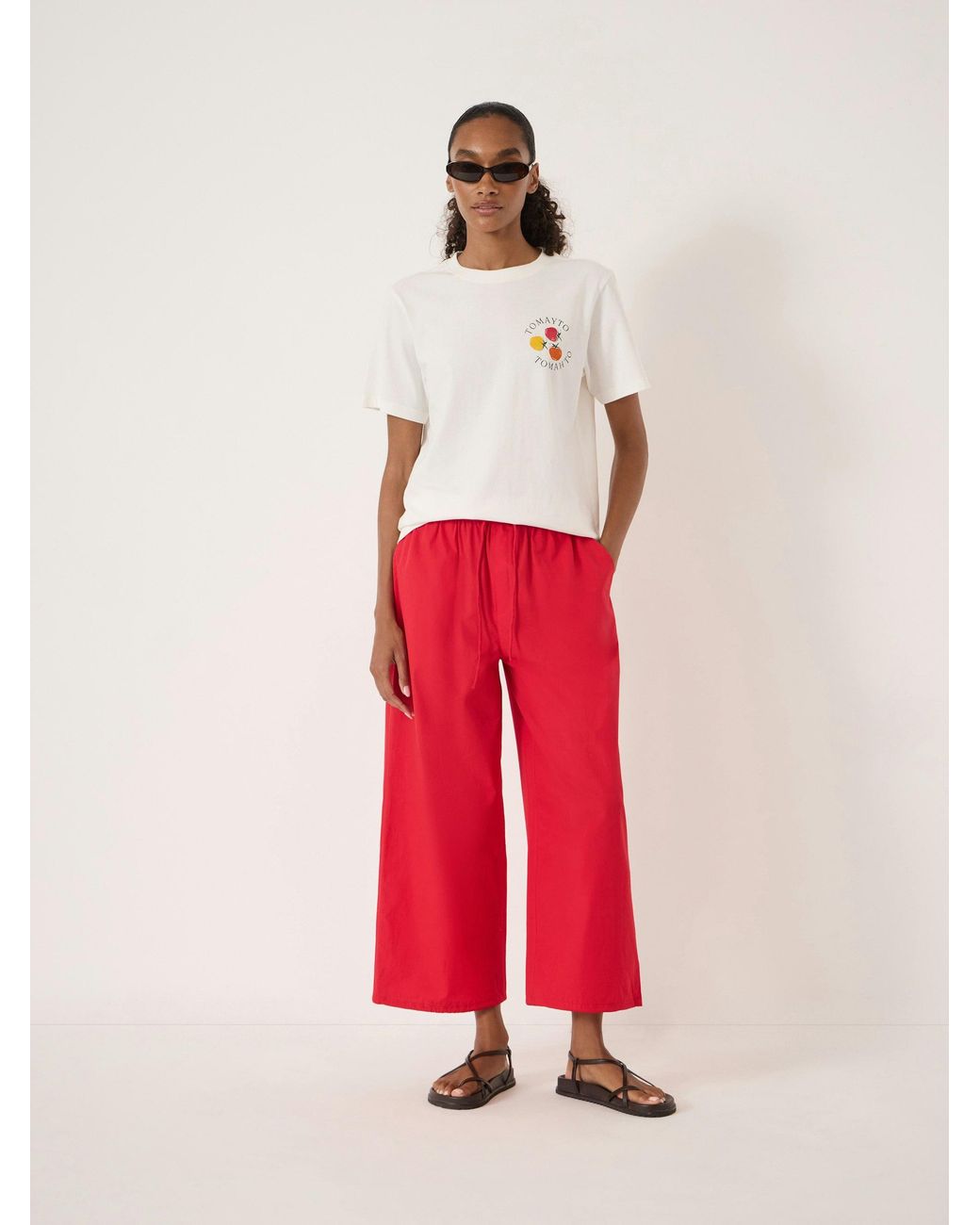 Hush Red Tomayto Tomahto Graphic T-Shirt