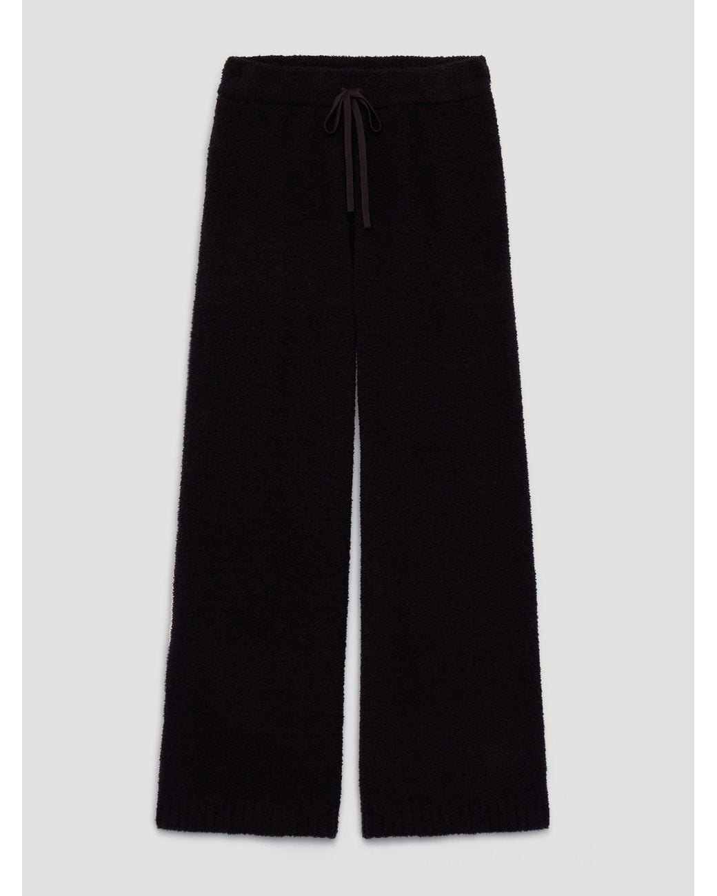 Hush Black Daphne Lux Supersoft Wide Leg Trousers
