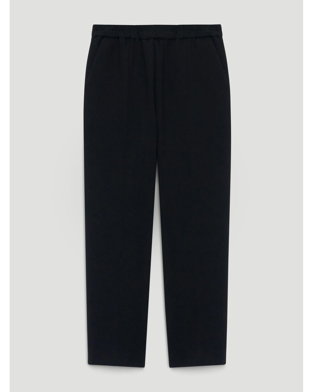 Hush Black Sutton Slim Pull On Trousers