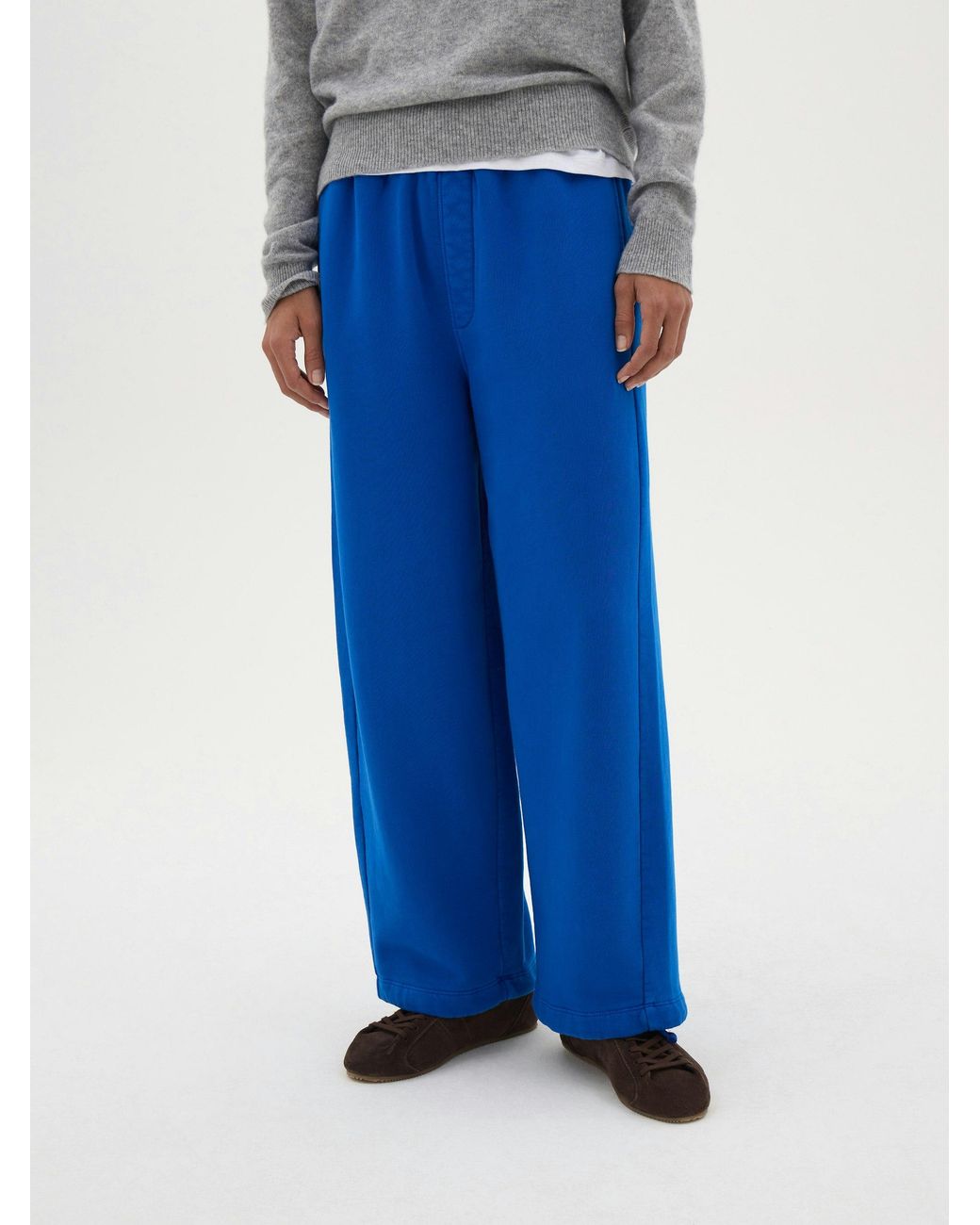 Hush Blue Bernie Washed Straight Leg Joggers