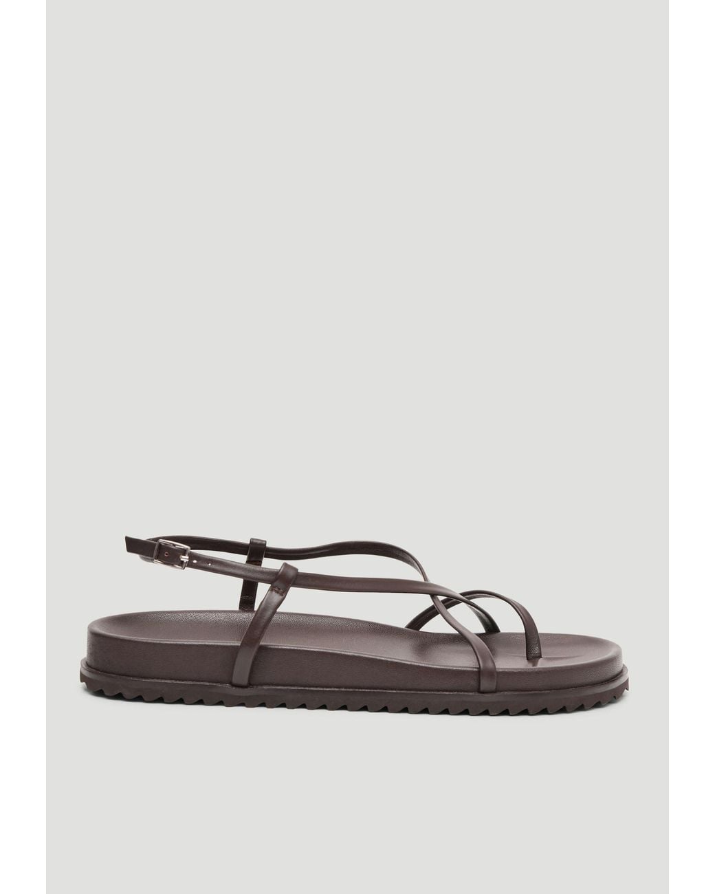 Hush Blue Theo Leather Strappy Sandal