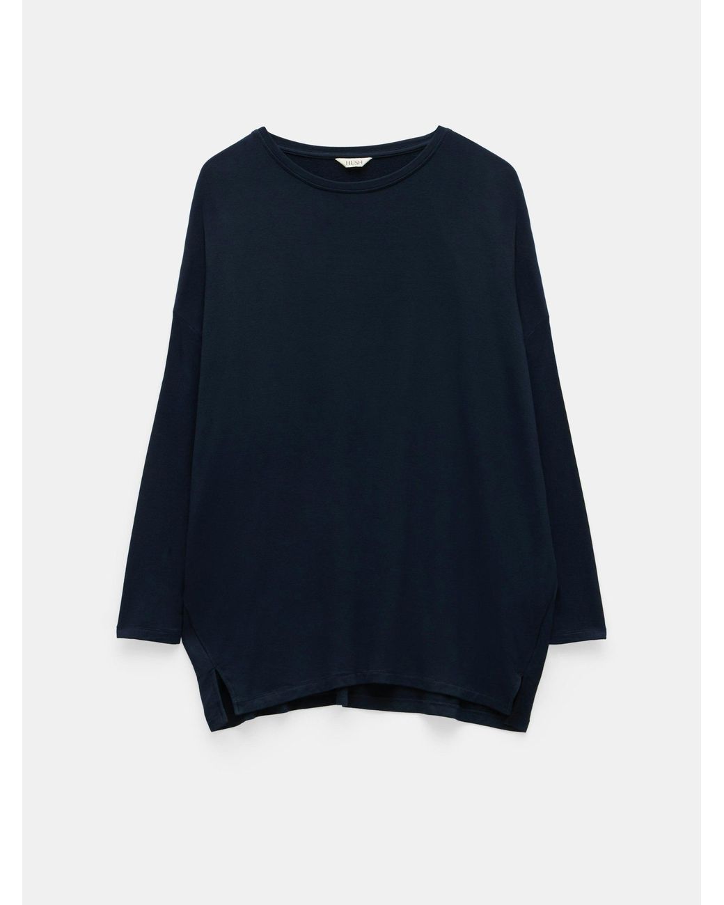Hush Blue Gillian Wide Jersey Top