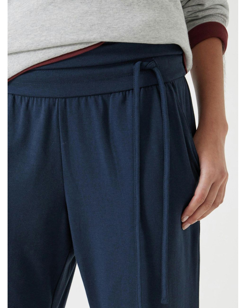 Hush Blue Alexa Harem Trousers