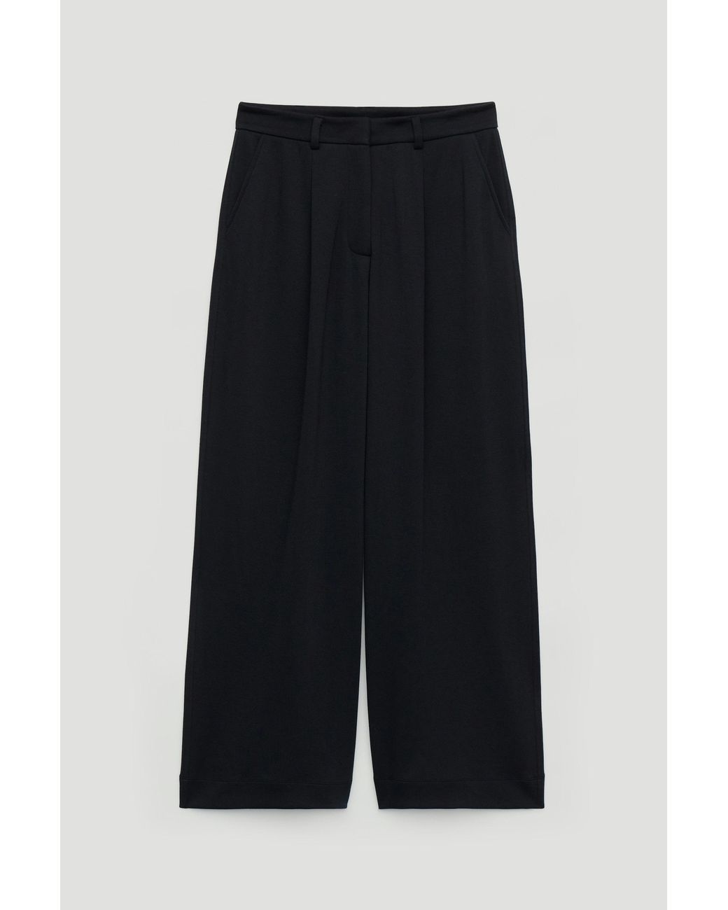 Hush Blue Rian Premium Jersey Tailored Trousers