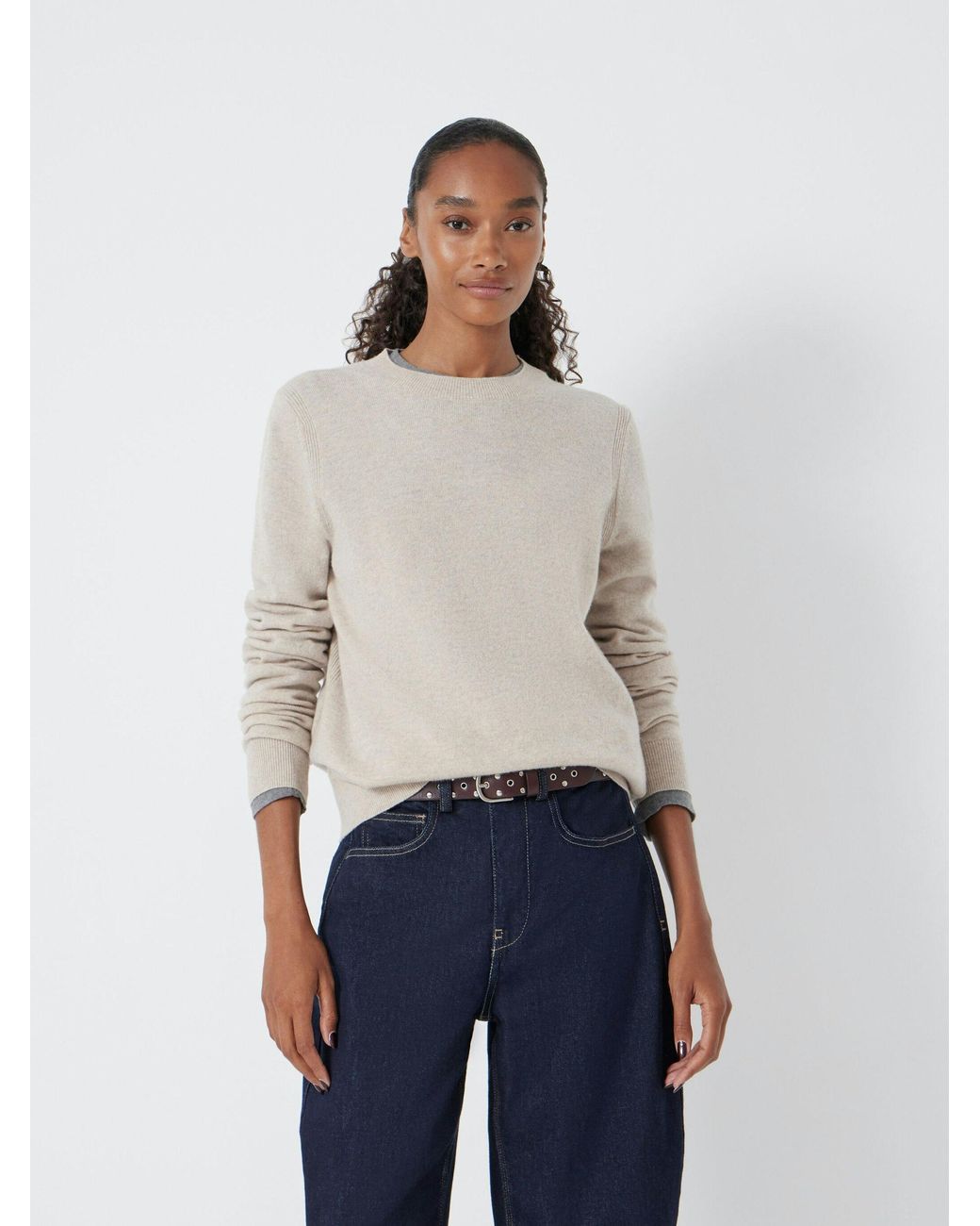 Hush Blue Ivy Merino Wool Jumper