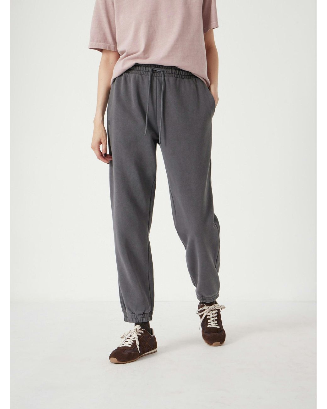 Hush Gray Alyna Pocket Detail Relaxed Joggers