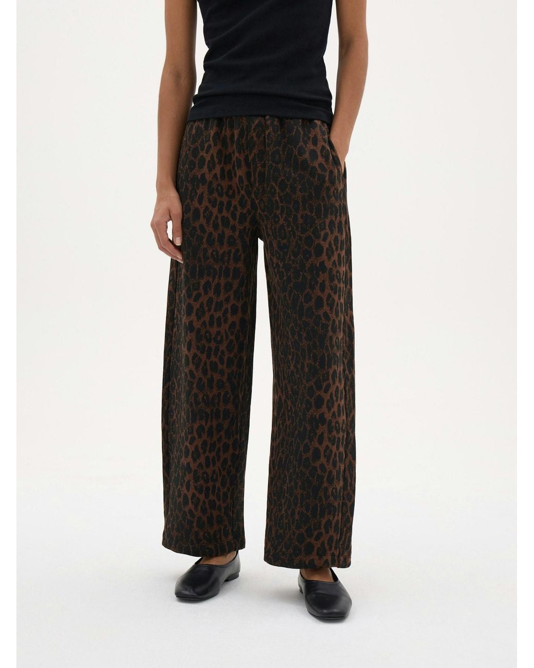Hush Black Bernie Washed Barrel Leg Joggers