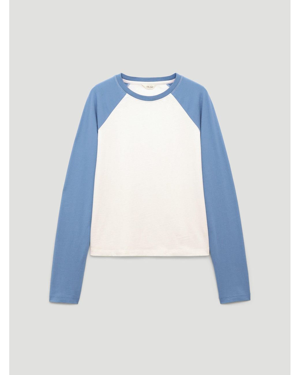 Hush Blue Blake Baseball Long Sleeve T-Shirt