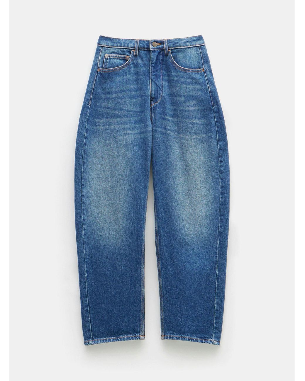 Hush Blue Cordelia Barrel Leg Jeans