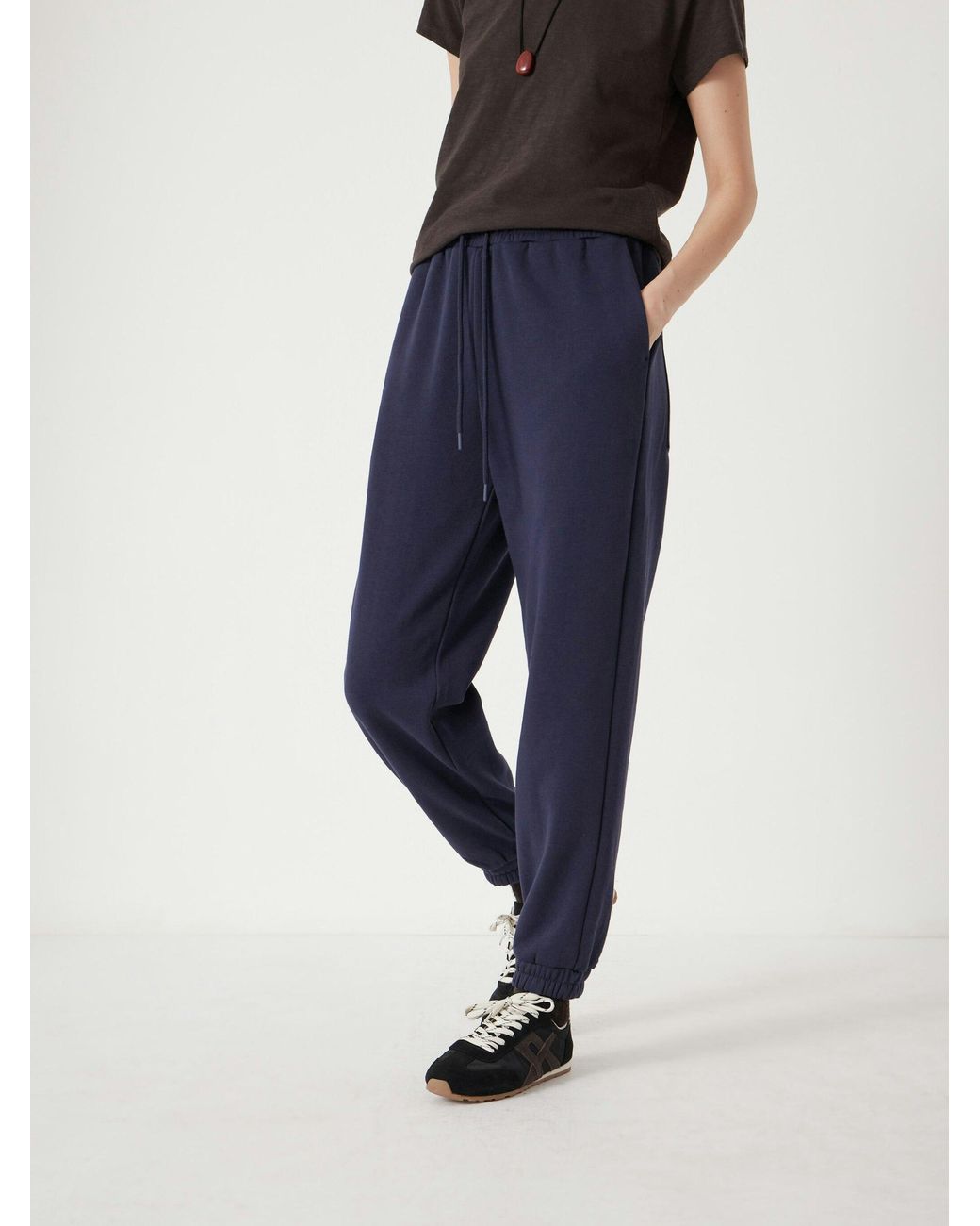 Hush Blue Alyna Pocket Detail Relaxed Joggers